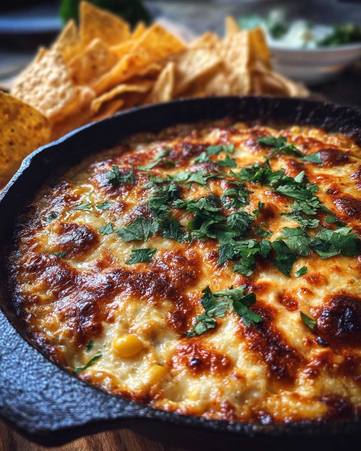Mexican street corn dip - detail 3