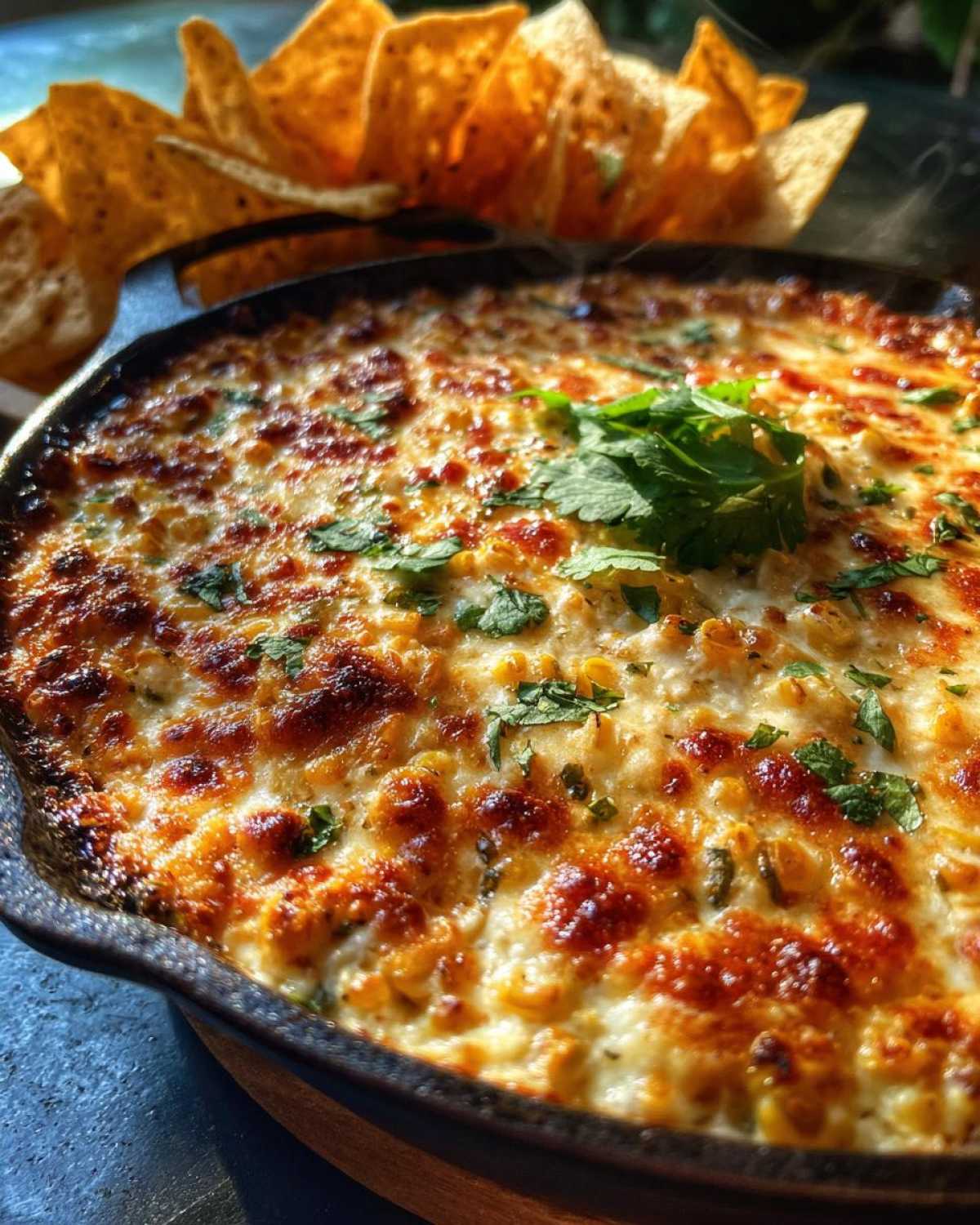 Mexican street corn dip - detail 4