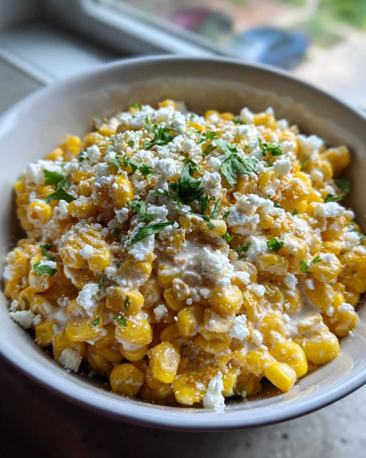Mexican street corn salad - detail 1