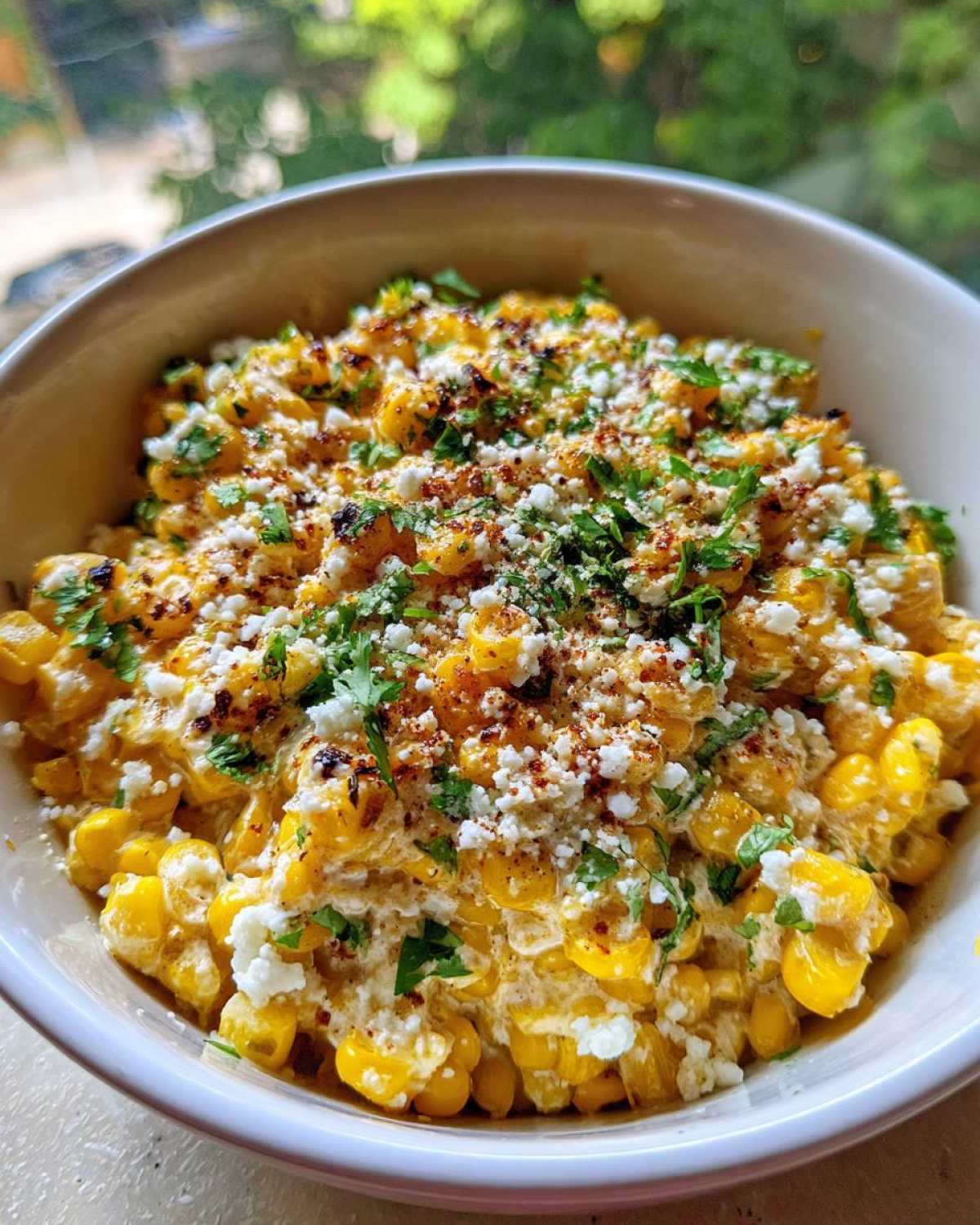 Mexican street corn salad - detail 2
