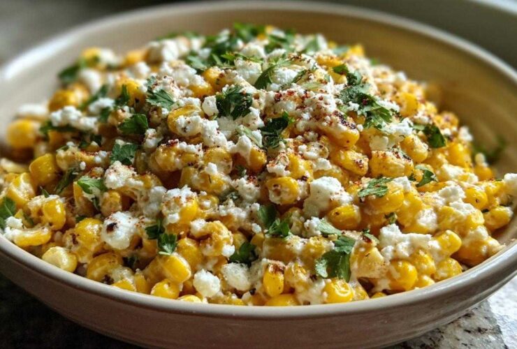 Mexican street corn salad