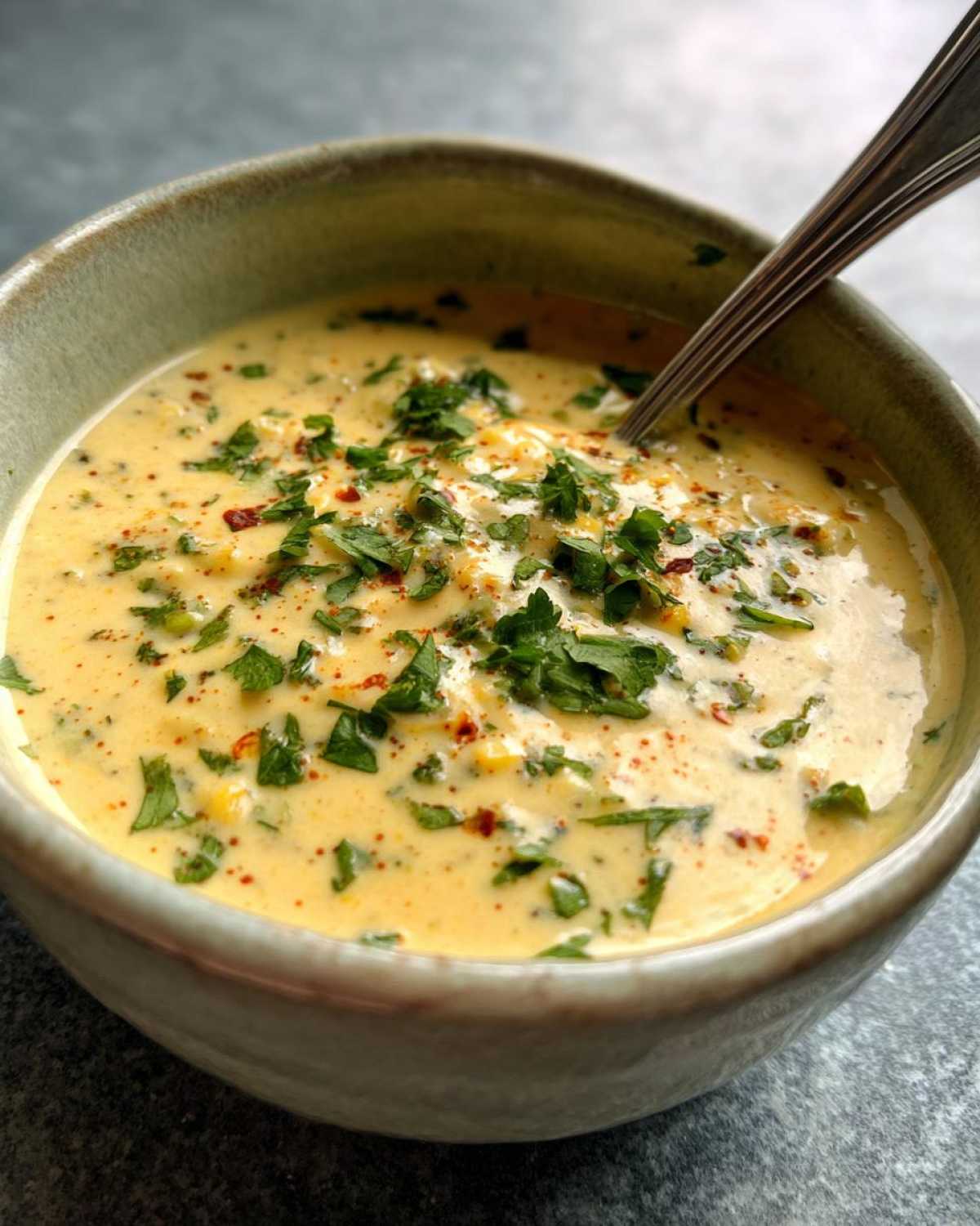 Mexican street corn sauce - detail 1