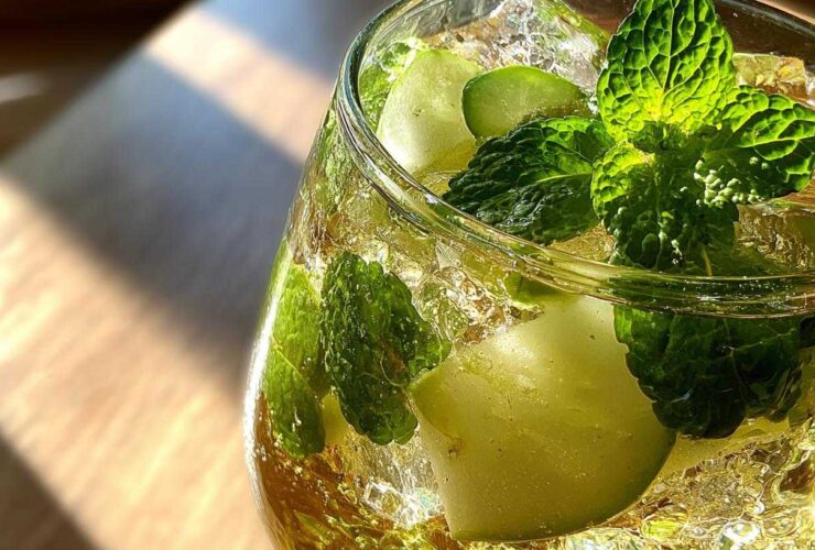 Mint Apple Green Tea Cooler