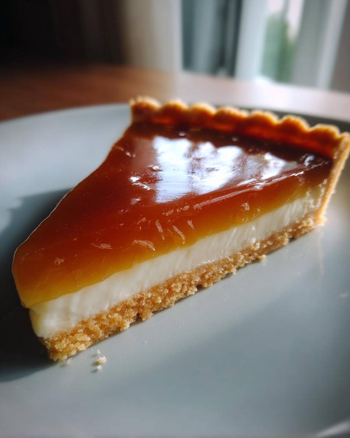 Miso Caramel White Chocolate Tart - detail 4