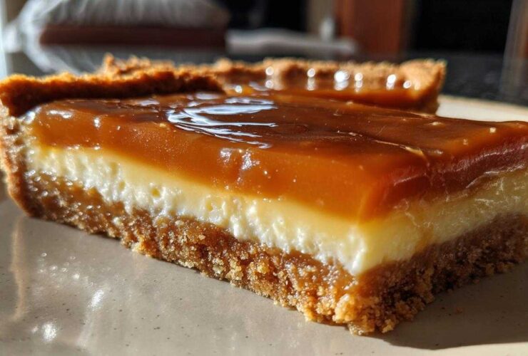 Miso Caramel White Chocolate Tart