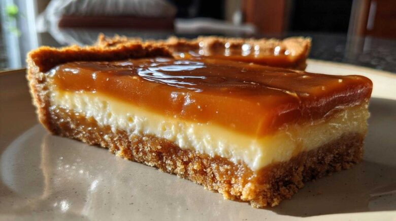 Miso Caramel White Chocolate Tart