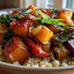 Miso-Roasted Root Vegetable Bowl