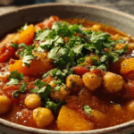 Moroccan Chickpea Stew with Apricots