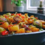 New Year’s Brussels Sprouts Hash