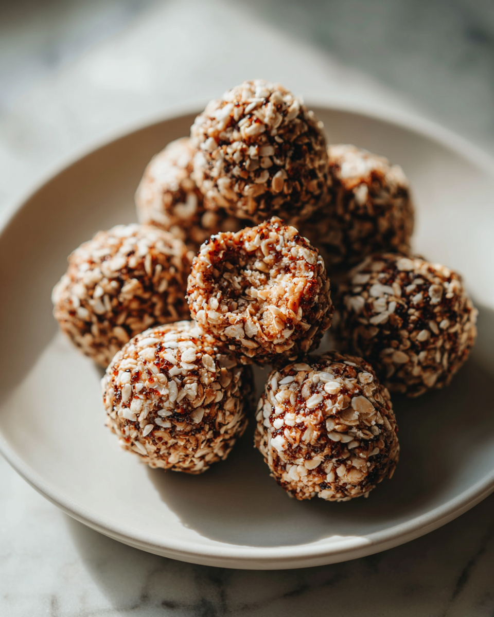 No-Bake Almond Chia Protein Balls - detail 2