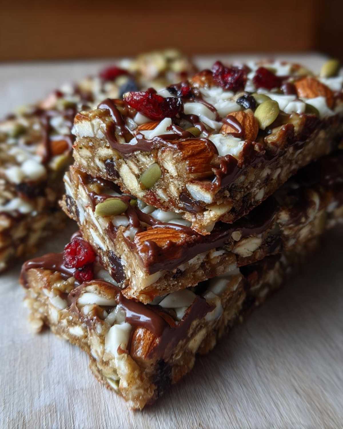 No-Bake Granola Energy Bars - detail 1