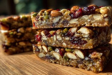 No-Bake Granola Energy Bars
