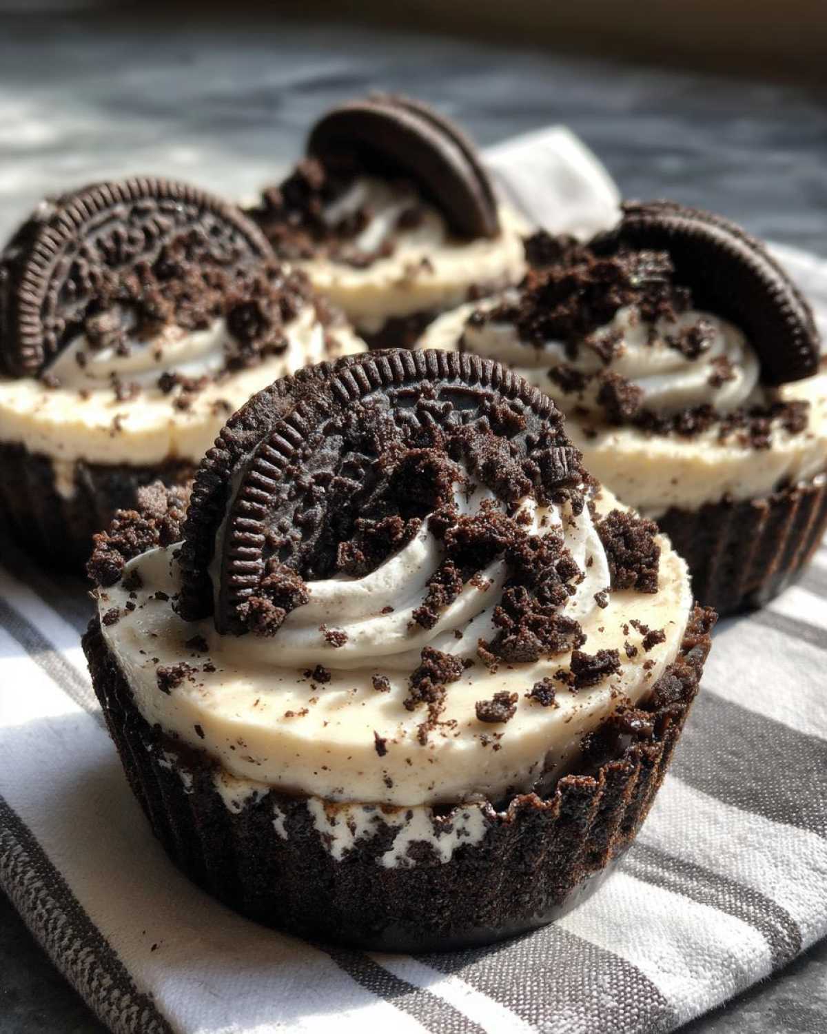 No-Bake Oreo Cheesecake Cups - detail 3
