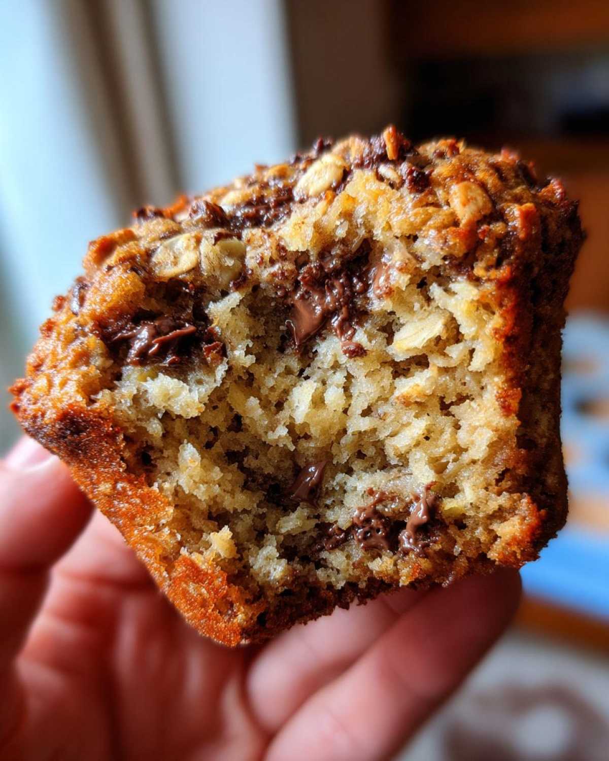 Oatmeal Chocolate Chip Breakfast Muffins - detail 1