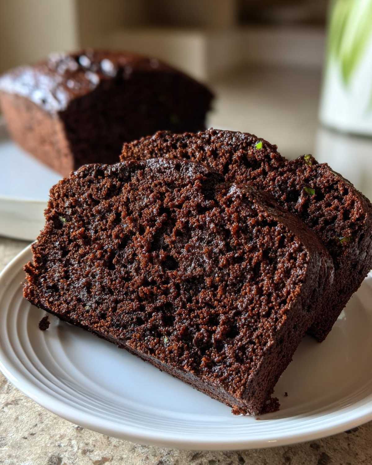 One Bowl Fudgy Chocolate Zucchini Bread Easy - detail 4