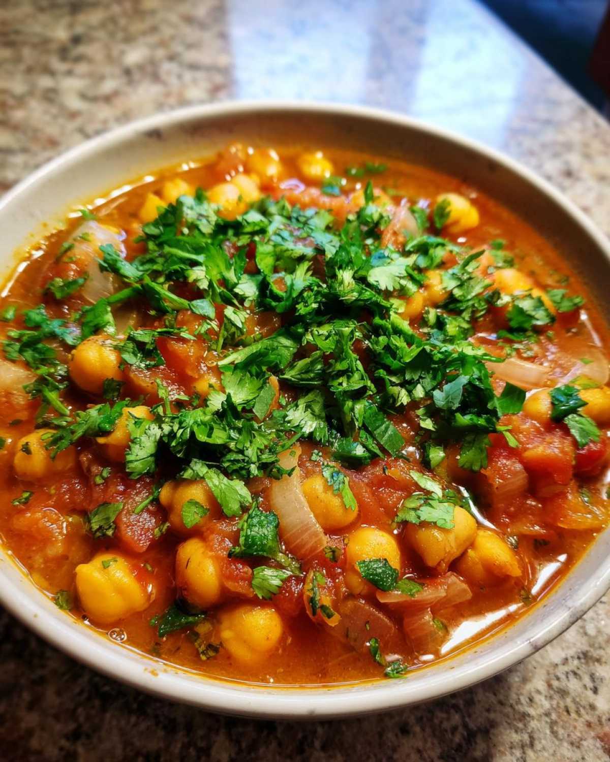 One-Pan Moroccan Chickpea Stew - detail 1