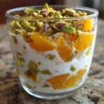 Orange-Pistachio Cardamom Yogurt Parfait