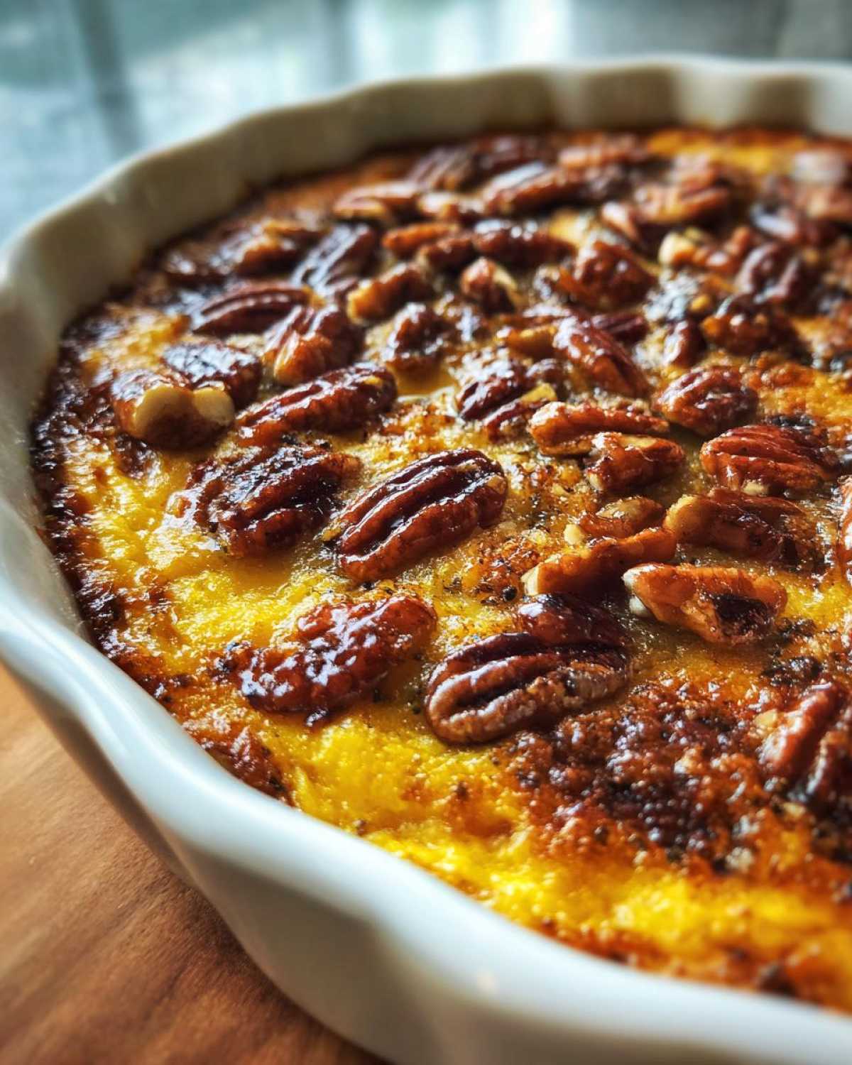 Paleo squash casserole - detail 1