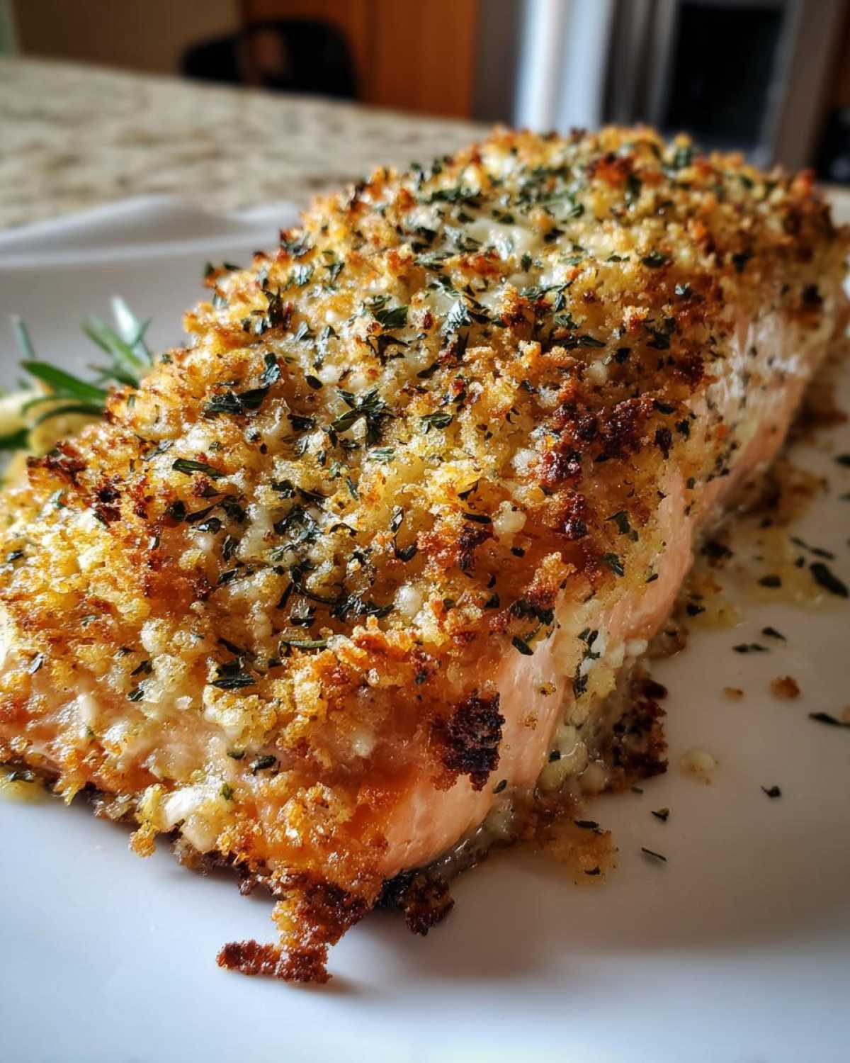 Parmesan Salamon Bake - detail 1