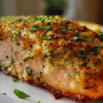 Parmesan Salamon Bake