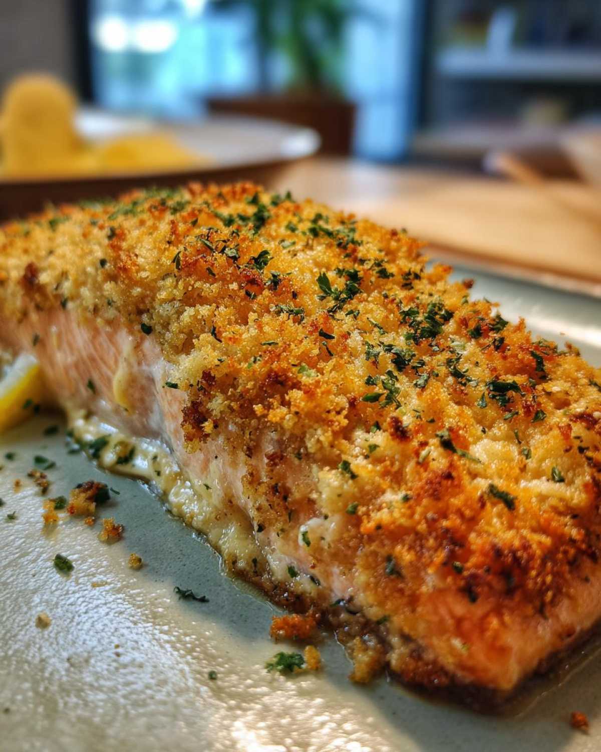 Parmesan Salamon Bake - detail 3