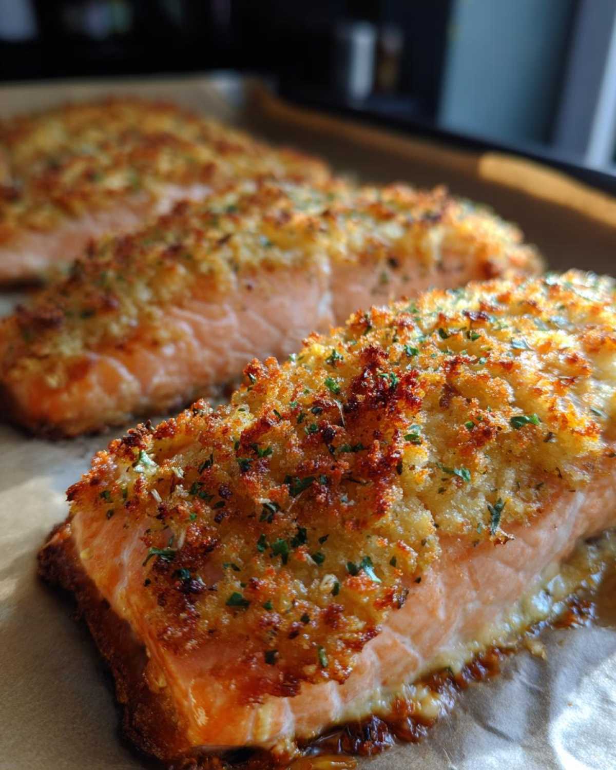 Parmesan Salamon Bake - detail 4
