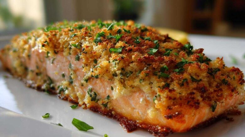 Parmesan Salamon Bake