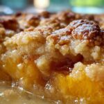 Peach Cobbler with Fresh Peaches