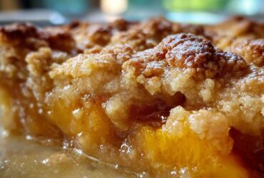 Peach Cobbler with Fresh Peaches