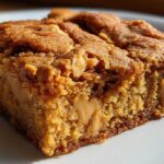 Peanut Butter Banana Blondies