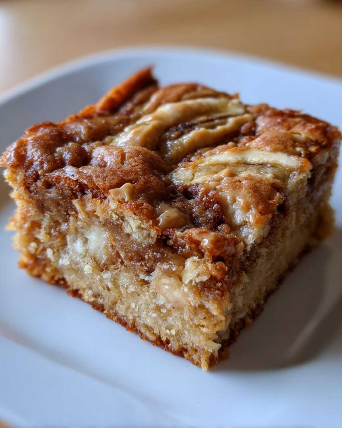 Peanut Butter Banana Blondies - detail 2