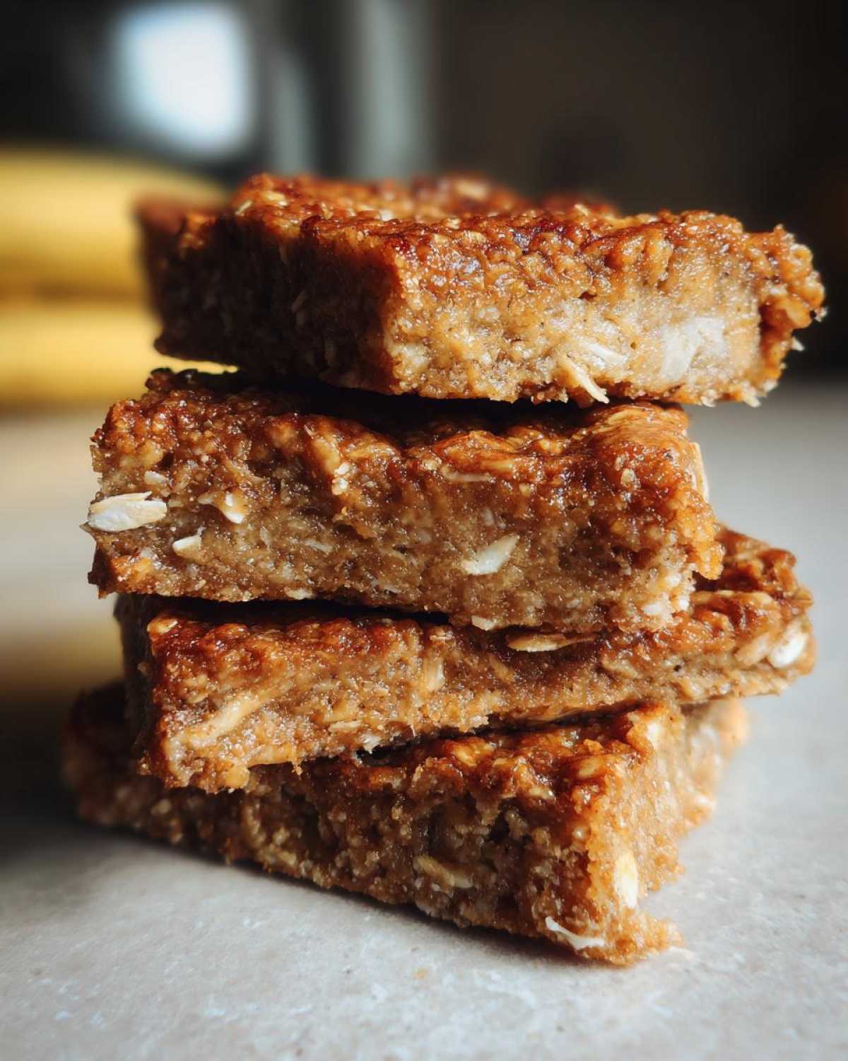 Peanut Butter Banana Protein Bars - detail 4