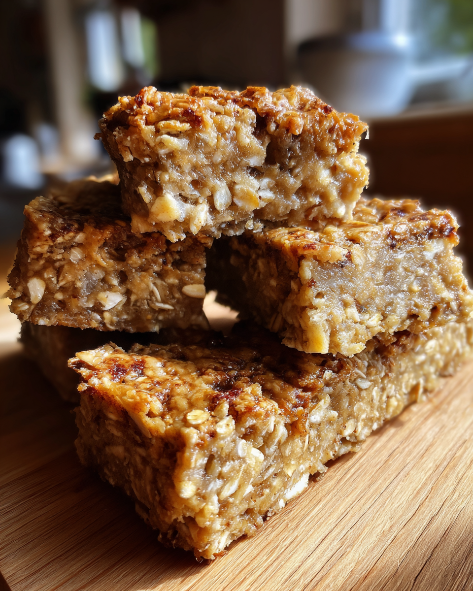 Peanut Butter Banana Protein Bars - detail 2