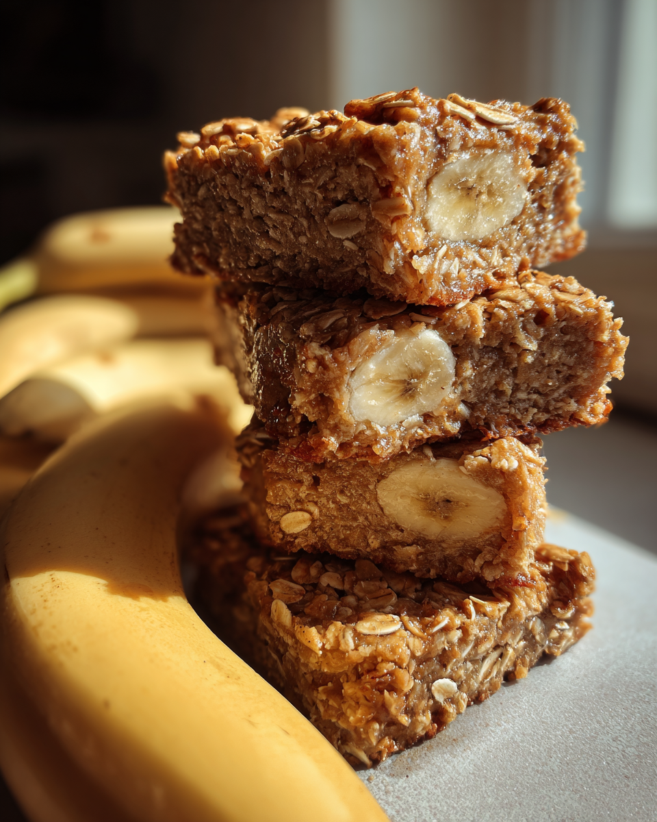 Peanut Butter Banana Protein Bars - detail 3