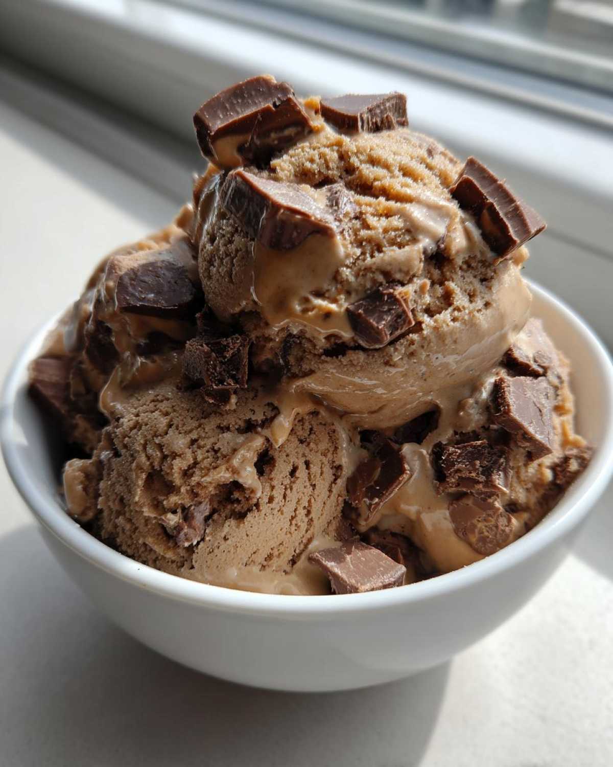 Peanut Butter Cup Coffee Ice Cream - detail 1