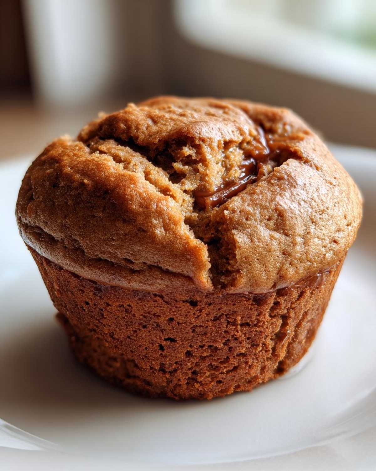 Peanut butter protein muffins - detail 2