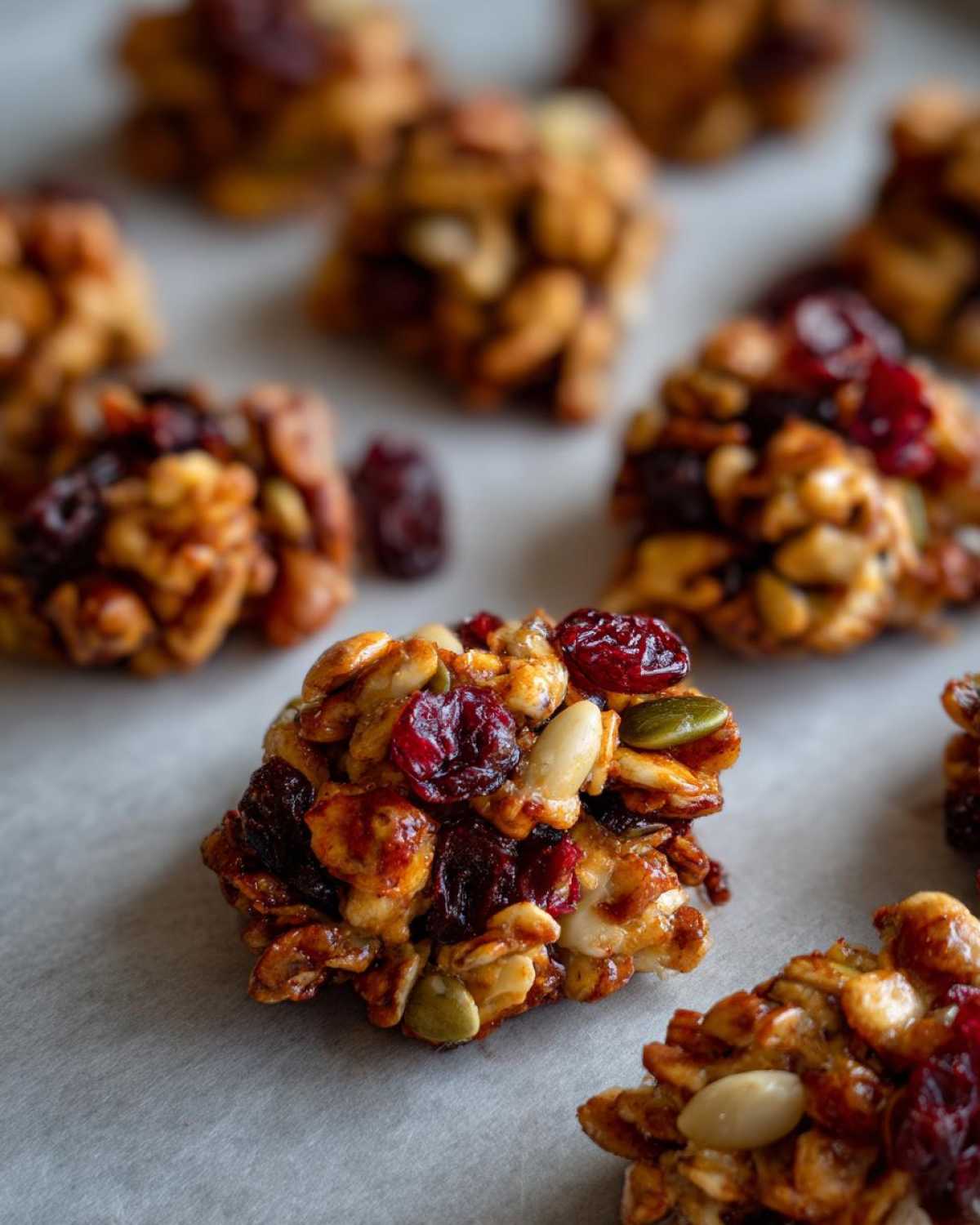 Pepita and Cranberry Trail Mix Clusters - detail 4
