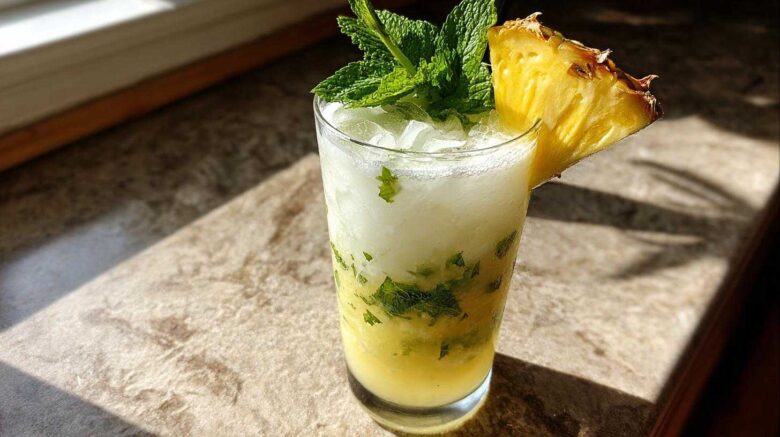 Pineapple Coconut Mojito