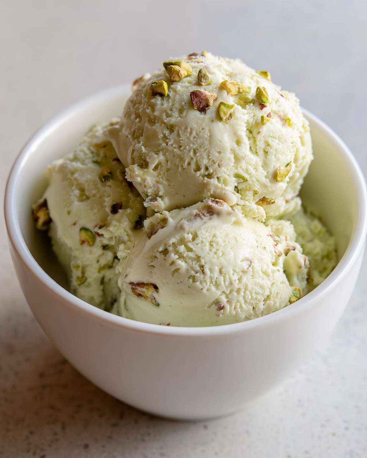 Pistachio Rosewater Ice Cream - detail 2