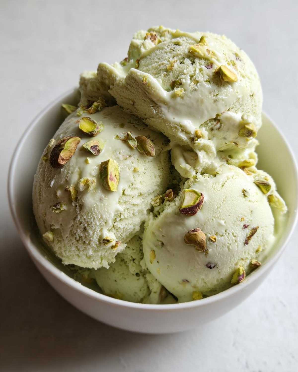Pistachio Rosewater Ice Cream - detail 3