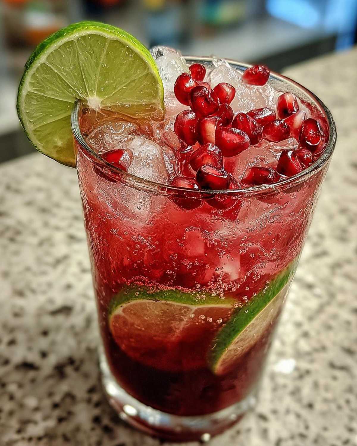 Pomegranate Green Tea Spritzer - detail 2