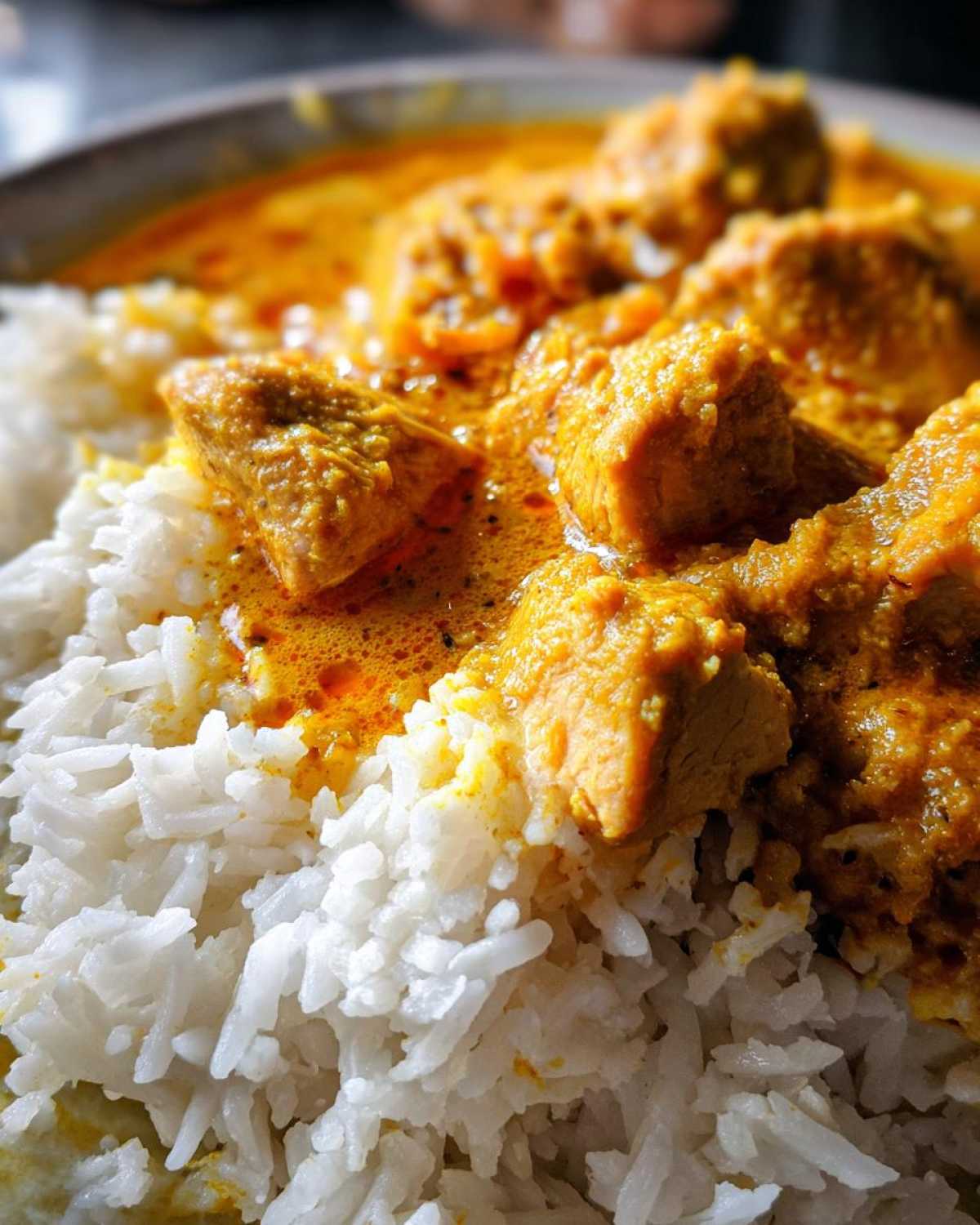 Pumpkin Curry Chicken with Coconut Rice - detail 1