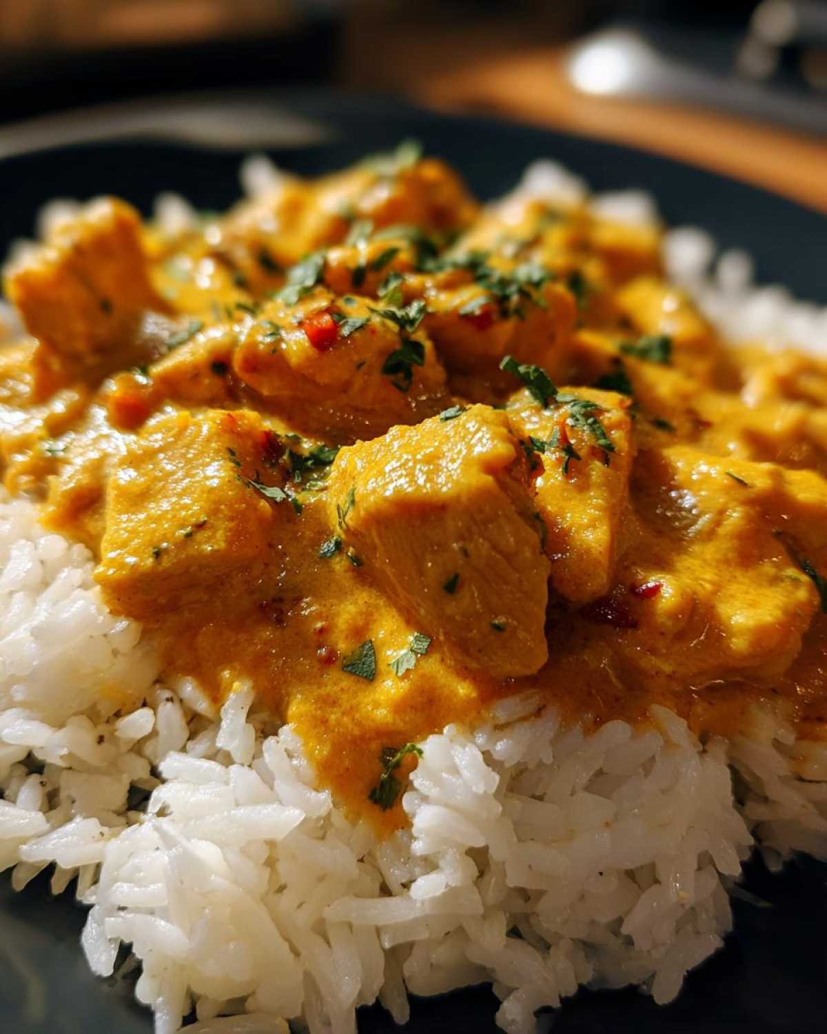 Pumpkin Curry Chicken with Coconut Rice - detail 2