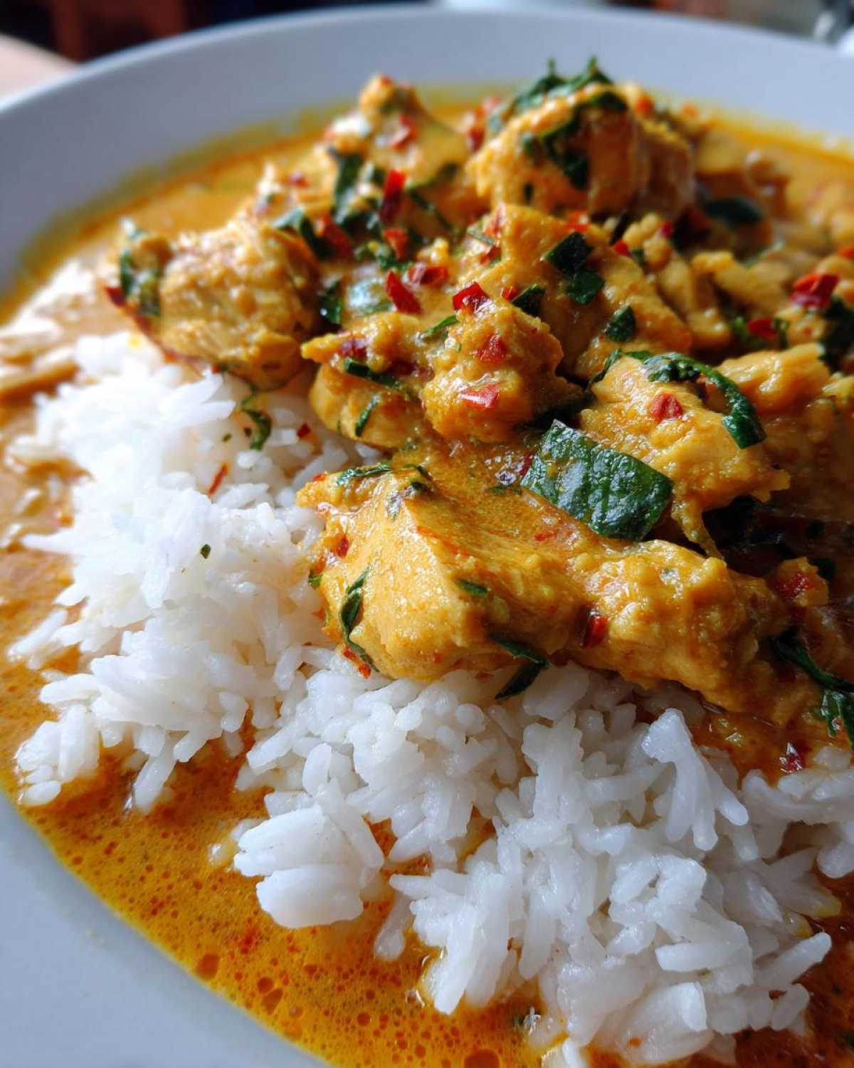 Pumpkin Curry Chicken with Coconut Rice - detail 3