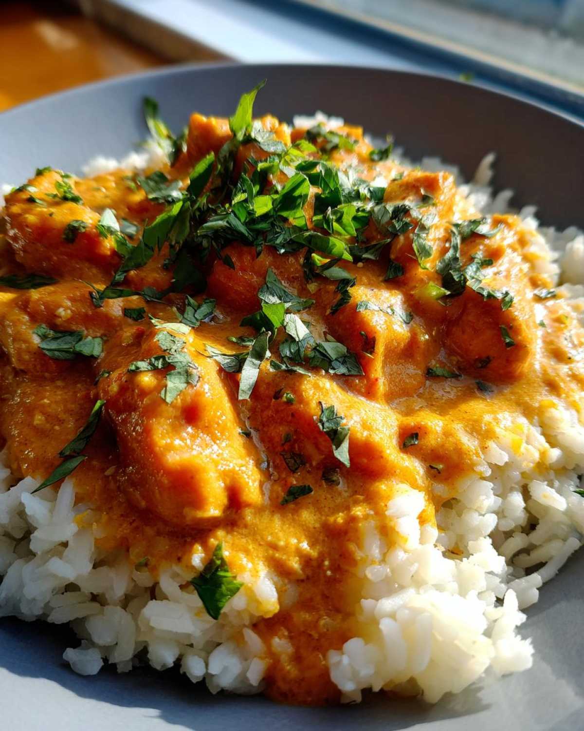 Pumpkin Curry Chicken with Coconut Rice - detail 4