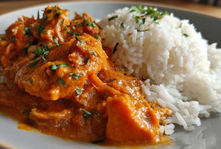 Pumpkin Curry Chicken with Coconut Rice
