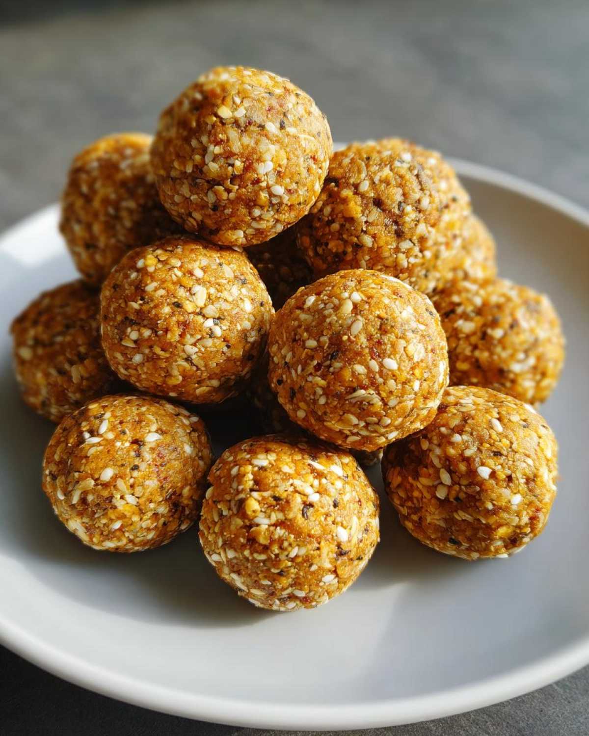 Pumpkin Hemp Seed Protein Balls - detail 1