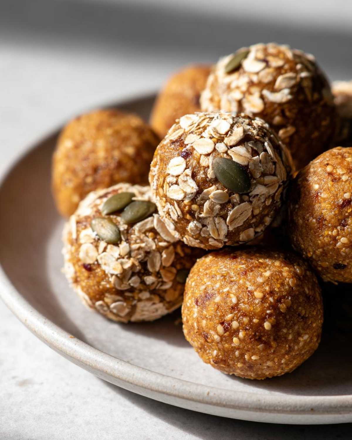 Pumpkin Hemp Seed Protein Balls - detail 4