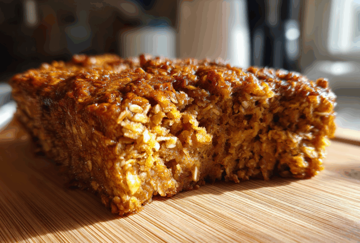 Pumpkin Spice Oatmeal Bake