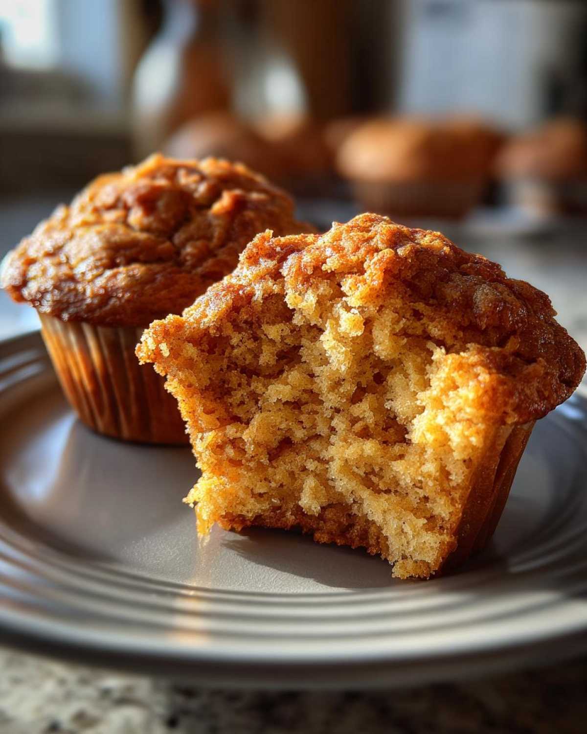Pumpkin Spice Pancake Muffins - detail 1